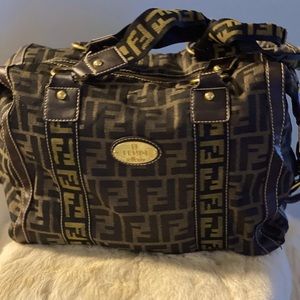 Brown full size Bag by Fendi